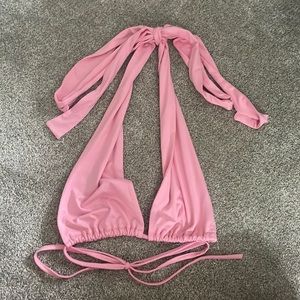 Tie top light pink